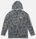 Salty Crew - "Mariner" Hood Tech Tee - Sand-Camo