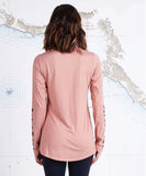 Salty Crew - "Thrill Seekers" Sun Shirt Crew - Smokey Rose