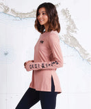 Salty Crew - "Thrill Seekers" Sun Shirt Crew - Smokey Rose