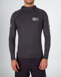 Salty Crew - "Thrill seekers" Hooded Surf Shirt - Black