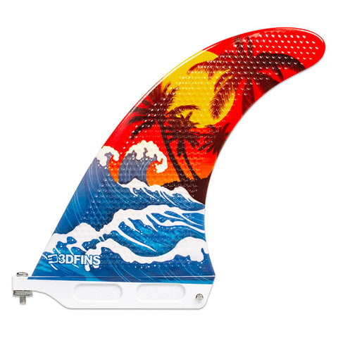 3D Fins - 7" Single Fin - Troppo