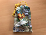 Rietveld Towel Microfiber w/Bag "Surf Skull"