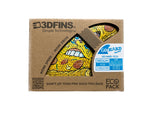 3D Fins - Thruster Set - Medium - Pizza