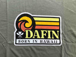 DaFin SS Tee "Stripes" - Khaki