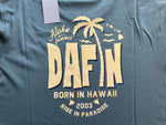 DaFin SS Tee "Mahalo" - Khaki