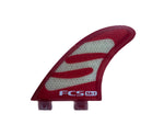 SA1 Quad FCS1 fin (P1) - Red