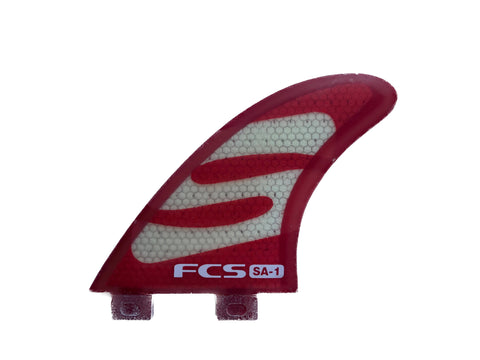 SA1 Quad FCS1 fin (P1) - Red