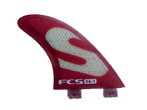 SA1 Quad FCS1 fin (P5) - Red