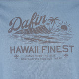 DaFin SS Tee "Sunset" - Petrol