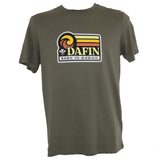 DaFin SS Tee "Stripes" - Khaki