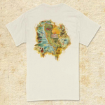 Rietveld Short Sleeve Tee "Cali Surf Spots"